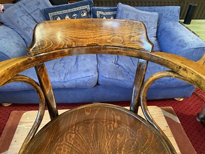 Antique Thonet Bentwood Chair 6003 - Czechoslovakia | eBay