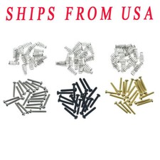 20x Premium Stainless Steel 6-32x3/4" Pickup Screws Springs for American Fender