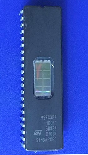 Mémoire EPROM M27C322-100F1 DIP-42 32 Mbit - Lot De 1, 5 Ou 10 Pièces (temps D'accès 100ns)