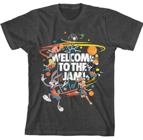 Space Jam Welcome to the Jam Boy's T-shirt - NWT - Zdjęcie 1 z 2