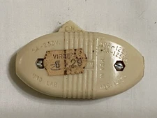 Vintage Bakelite Leviton Electrical Rocker Switch Hardware Items, Ivory Colored