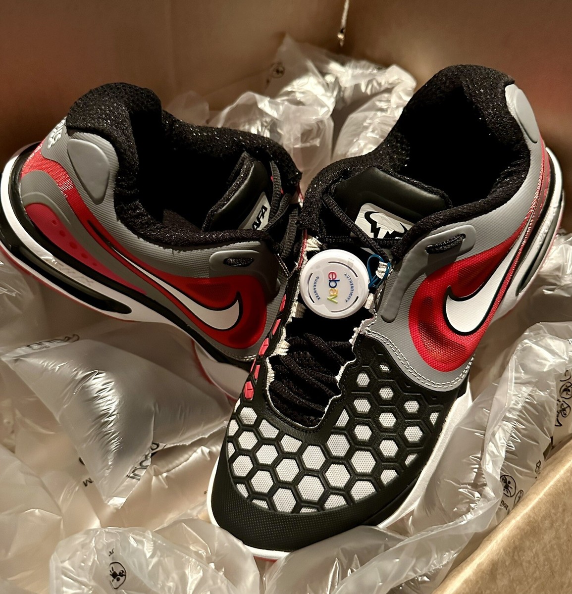 🔥RARE Rafael Nadal Nike AIR MAX COURTBALLISTEC 4.3 tennis US 8 UK