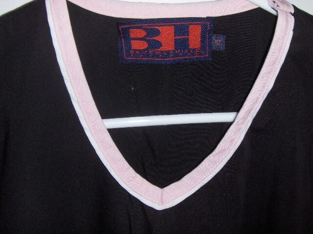 Top exfoliante negro Beverly Hills - X pequeño Foto 2 de 3