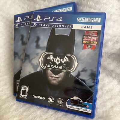 Batman Arkham VR  PlayStation 4 PS4 New Factory Sealed