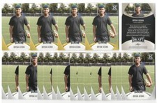 100 Bryan Acuna 2021 Leaf Draft w/Gold Parallel Rookie Card RC lot/set Twins Hot