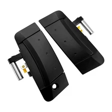 Exterior Door Handle Driver & Passenger Side Black for 2003-2009 Nissan 350Z