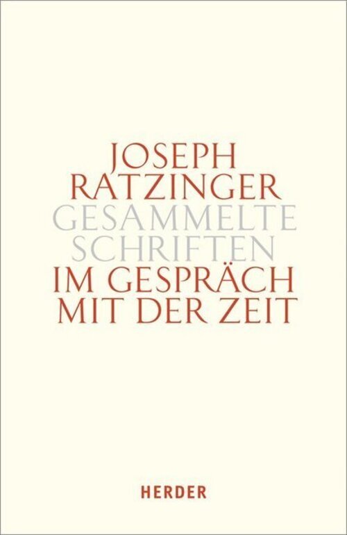Thumbnail - Joseph Ratzinger | Gespräch Mit Der Zeit. Tl.3 | Buch | Deutsch (2017)