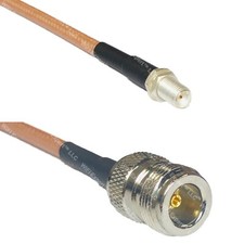 RG400 SMA FEMALE to N FEMALE RF Cable FAST-SHIP LOT