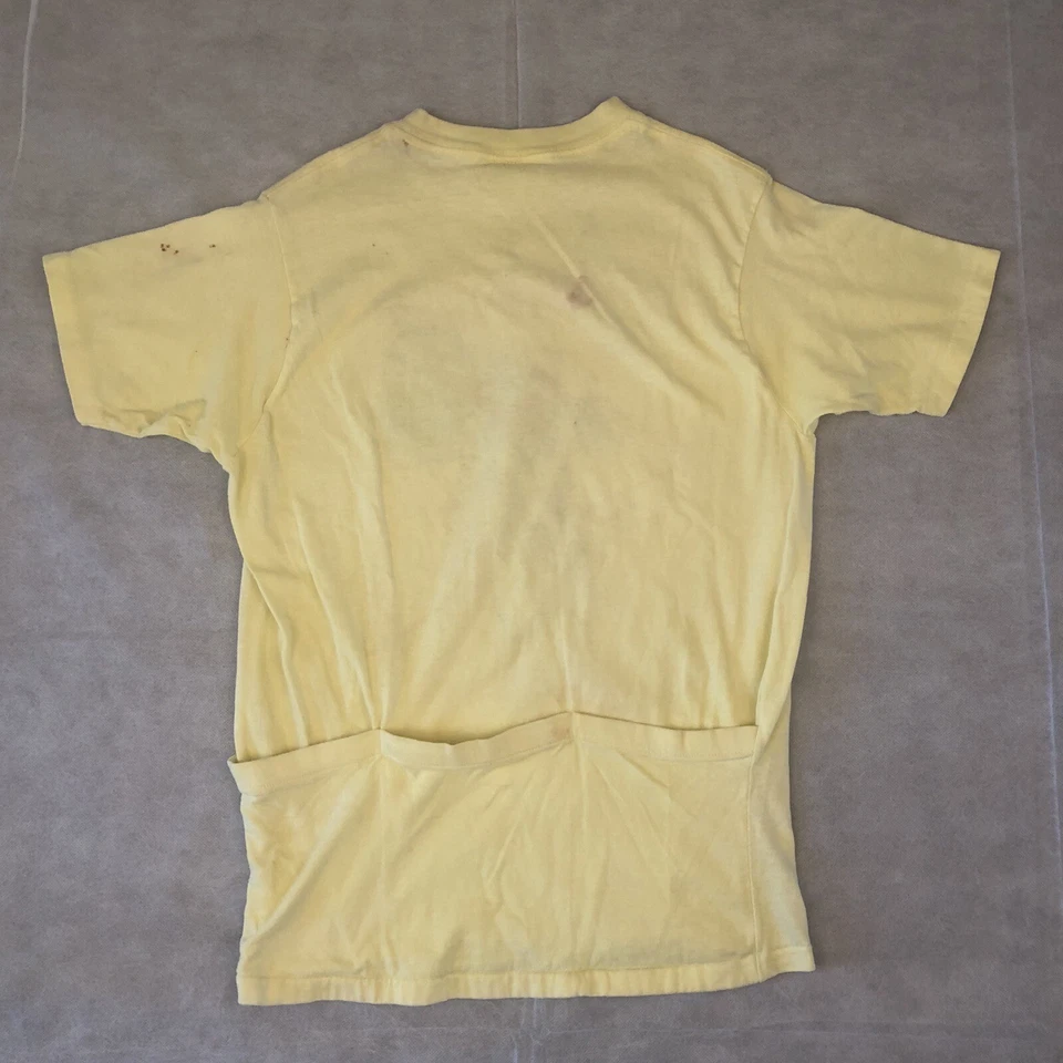 Camisa De Colección DJ’s Ciclismo Bicicleta Para Hombre’s Mediana Bolsillos Traseros Rama Larga NJ  Foto 3 de 4