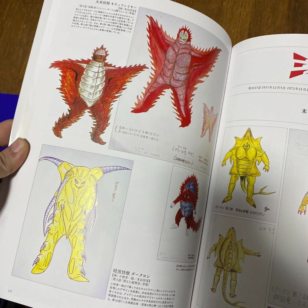 Tsuburaya Kaiju Design Encyclopedia 1971-1980 Art Book