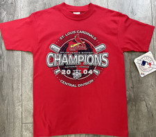 St. Louis Cardinals 2004 NL Champs Graphic T-Shirt MLB Baseball Youth Large