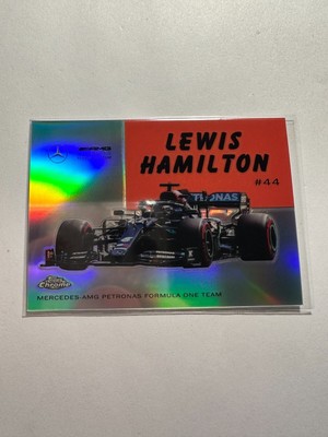 K16,766 - 2020 Topps Chrome Formula 1 '54 World on Wheels #54W2 Lewis Hamilton