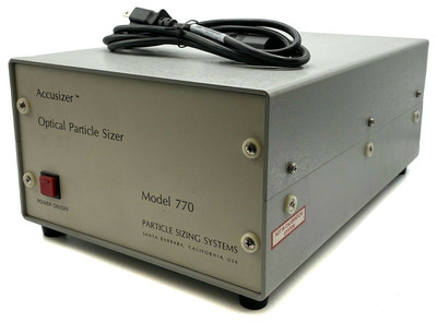 Particle Sizing Systems Pss Nicomp Accusizer 770 Optical Partical Sizer Ebay