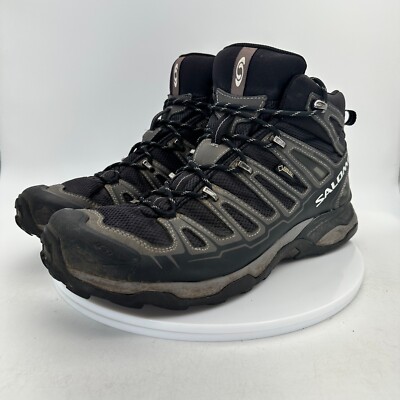 Salomon X Ultra 2 Mid GTX 309067 Men Size 12 Black Hiking Boots Shoes | eBay