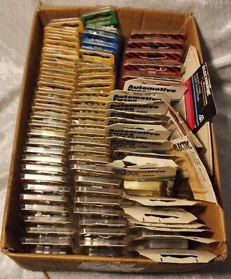 Littelfuse Car/Radio Fuses Lot 3A-30A, MEGA  (LOT OF 77) Vintage NOS RARE LOT
