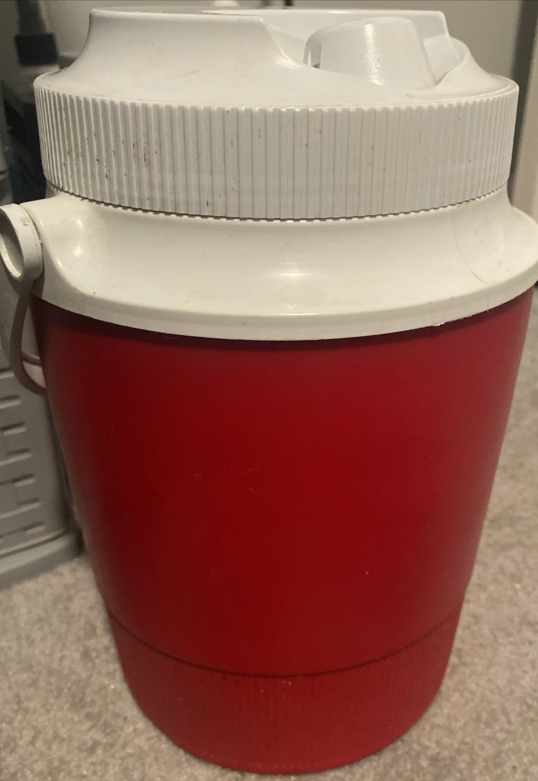 USED Rubbermaid GOTT Insulated Thermal 1/2 Gallon Cooler Jug # 1502 Red