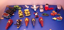 Lot of 23 Toys Toy Cars Planes Motorcycles Misc. Assorted Figures