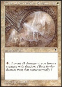 Circle of Protection: Shadow x4 - Tempest - NM-Mint, English - Tempest