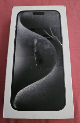 Iphone 15 Pro Max Box ONLY With Manual And Original Apple USB-C Charging Cable