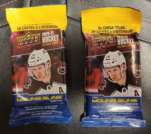 2020-21 Upper Deck Hockey Extended Series 2 Factory Sealed Fat Packs