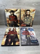 Hell on Wheels TV Show Series Seasons 1-4 DVDs 2011-2015 AMC Action Western New