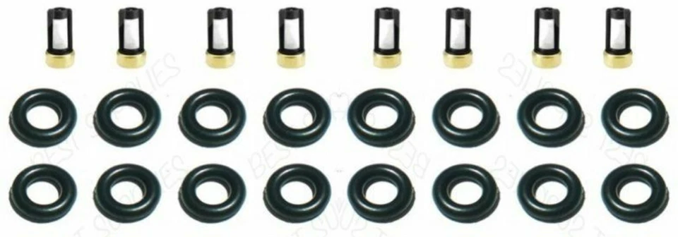 Kit de reparación de reconstrucción de inyector de combustible para Dodge Ram 1500 Dodge Ram 2500 2002-2007 Foto 3 de 4