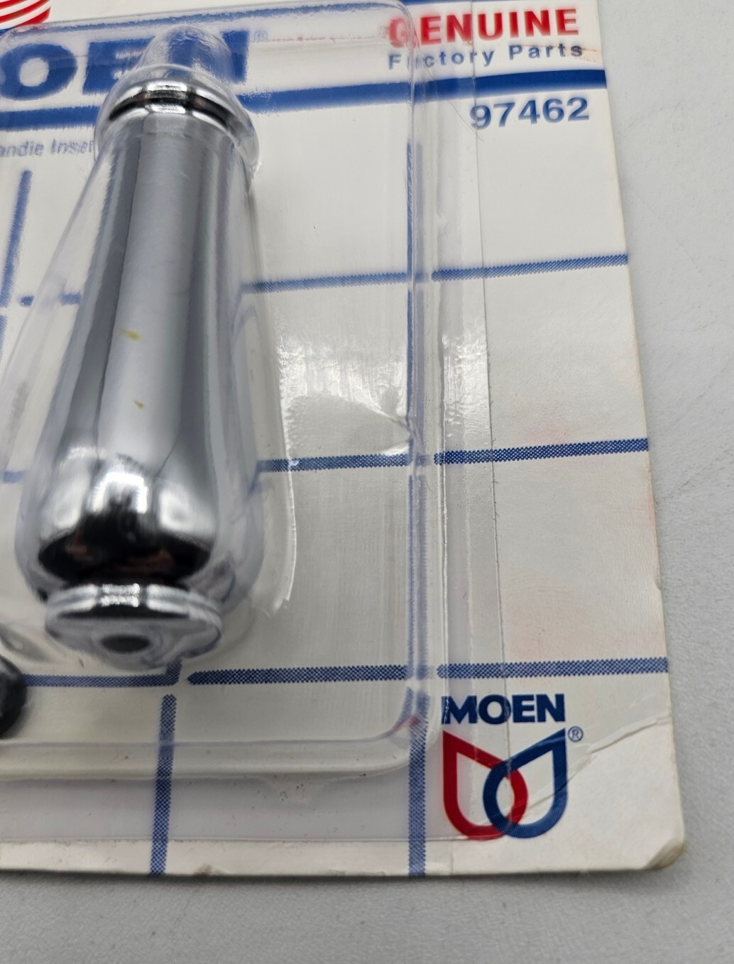 Moen Factory Parts 97462 Large Lever Handle Insert Chrome Made USA New