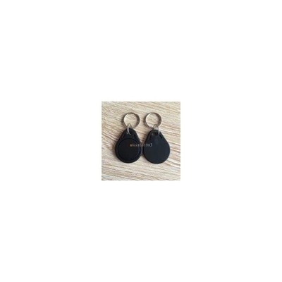 20PCS 13.56MHz Black RFID Sensor Proximity Card IC Key Tags Keyfobs Keychain *mz