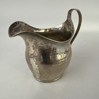 Vintage Small Silver Jug Engraved 110g Hallmarked t7966