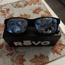 REVO SUNGLASSES BLACK FINELY 57/16/145 WITH CASE BRAND NEW 