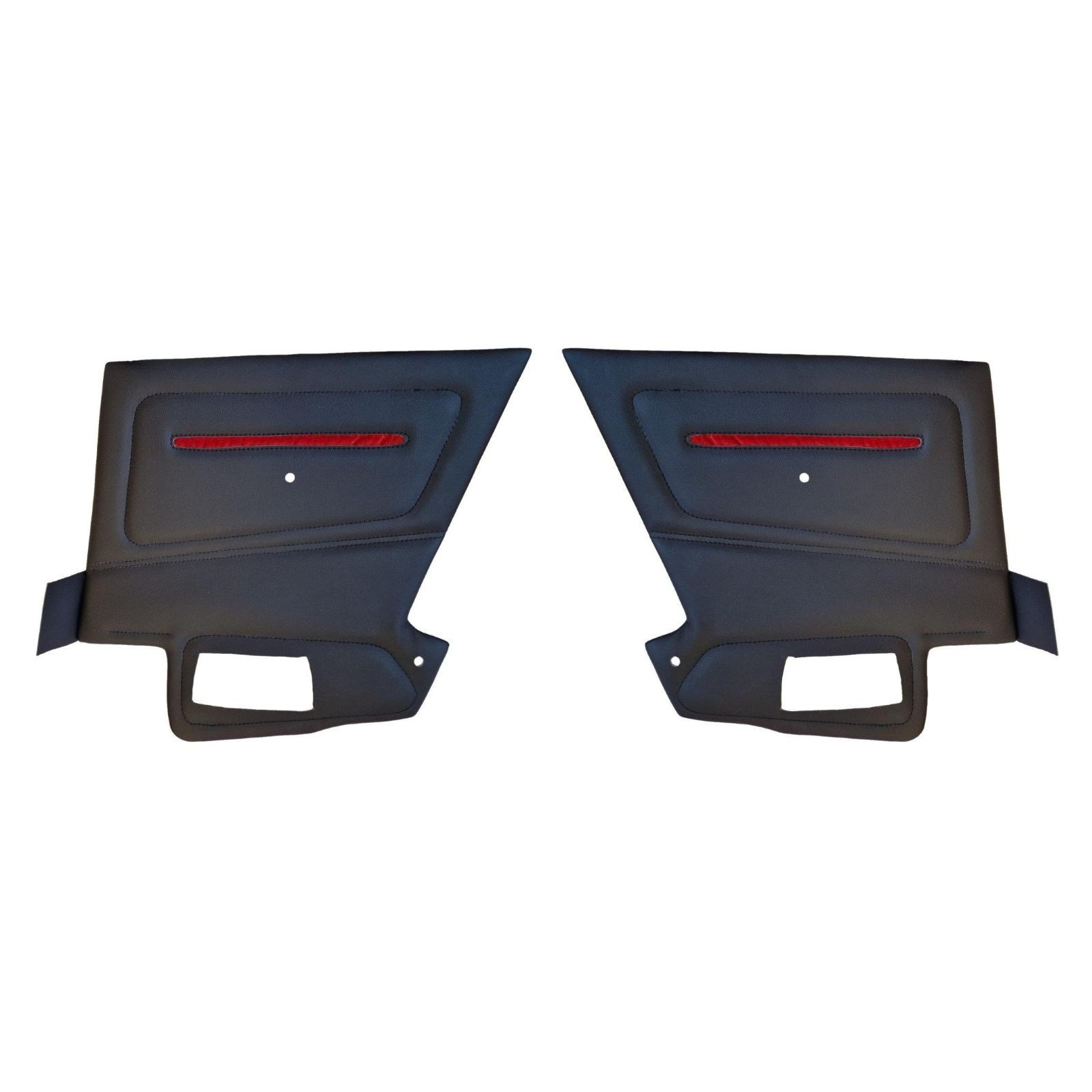 Panneaux de portes arrière pour Peugeot 205 CTI en simili cuir premium REF/CA0232