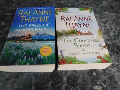 RaeAnne Thayne lot of 2 Cold Creek Series Contemporary Romance Paperbacks