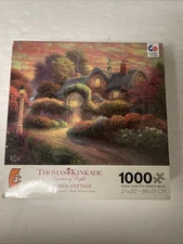 Thomas Kinkade Ceaco Puzzle Rosebud Cottage 1000 Pieces 3310-12 Sealed