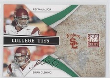 2009 Donruss Elite College Ties Combos Green /899 Brian Cushing Rey Maualuga 0m0