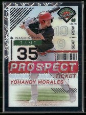 Yohandy Morales 2024 Panini Prospect Edition Black Velocity Prizm 16/39 #161