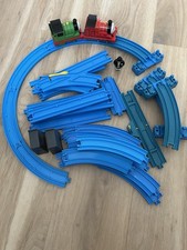 Vintage Tomy Plarail / TrackMaster train set bundle With Two Trains 30 pieces!
