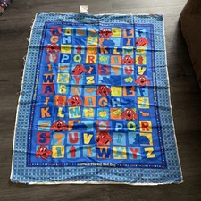 clifford the big red dog Blanket fabric panel and 1 Yard fabric From 2002 Y2k
