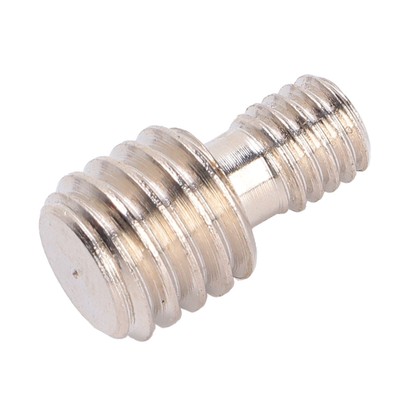 3/8in Male To M6 Male Adapter Camera Screw Tripod Mount Converter Double Male CB