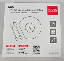 4GB+64GB AI Box Wireless CarPlay Android Auto Adapter w Netflix YouTube Stream