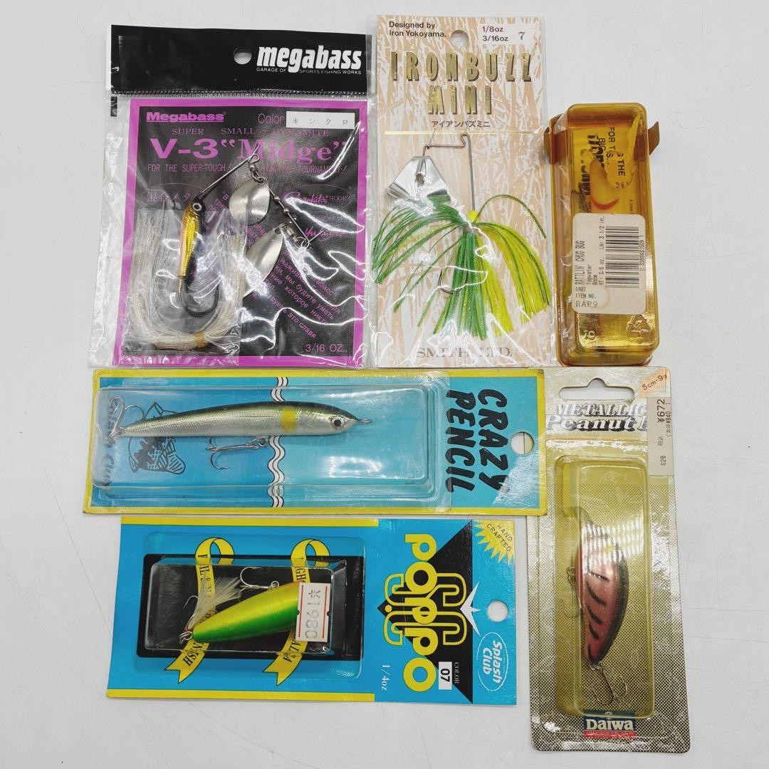 A lot!! ️Many unused✨Bass lure retired item Hedon Megabass Rapala Swin Fin - Image 2