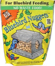 C S No Melt and No Waste Bluebird Nuggets 27 Ounce, 6 Pack,Suet,Wild bird food