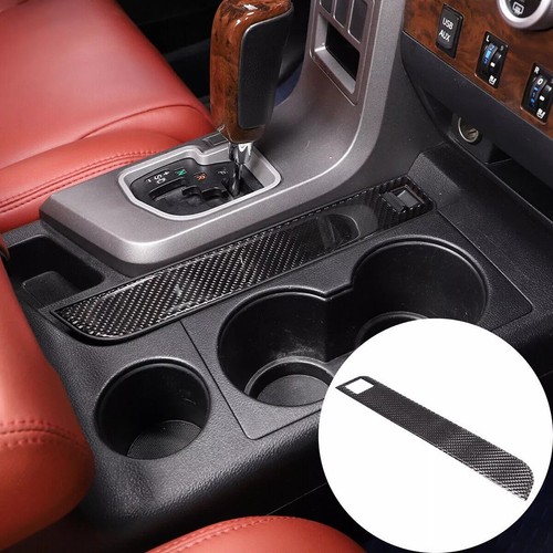 Carbon Fiber Console Trim Carbon Fiber Look Custom Fit Easy Installation - Picture 5 of 12