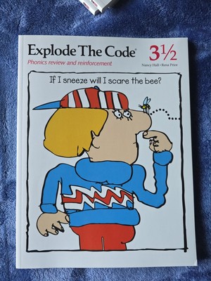 Explode the Code Book 3 1/2 by Nancy Hall and Rena Price (Hardcover)