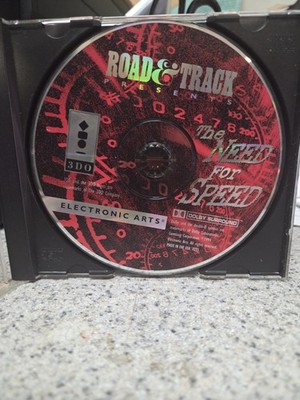 Road & Track Presents the Need for Speed 3DO Video Game 1994-EA-DISC Only