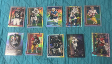 2025 nfl topps chrome football refractor card lot ft myles garrett and others