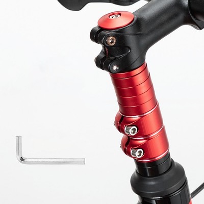Anpassbarer Fahrrad Riser verstellbarer Aluminium Vorbau für verbesserte Leistu
