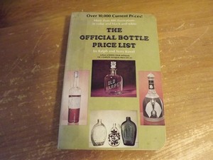 1971 The Official Bottle Price List By Ralph & Terry Kovel Vintage Paperback