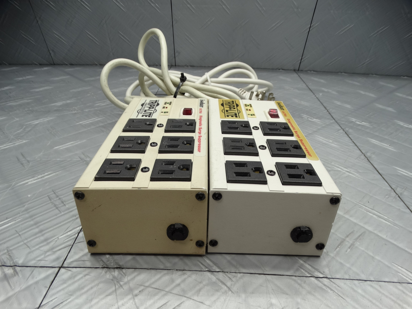 Tripp Lite Transient Voltage Surge Suppressor 120V 50/60Hz 12A (Lot of 2)