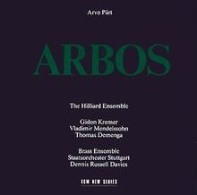 Part:Arbos von Hilliard Ensemble | CD | Zustand sehr gut