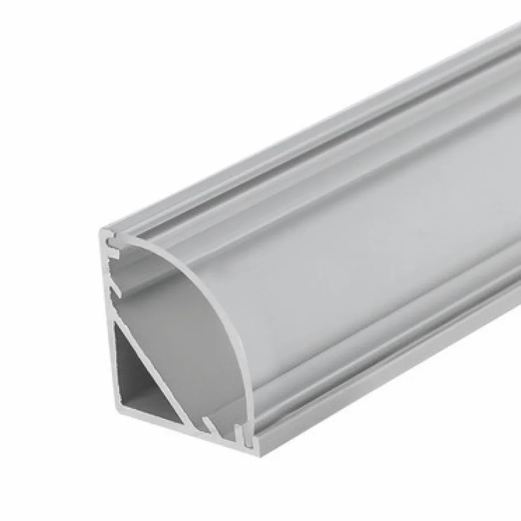 LED Tape Clear Profile For 20mm x 20mm x 2m Diffuser Corner Mounted Integral
